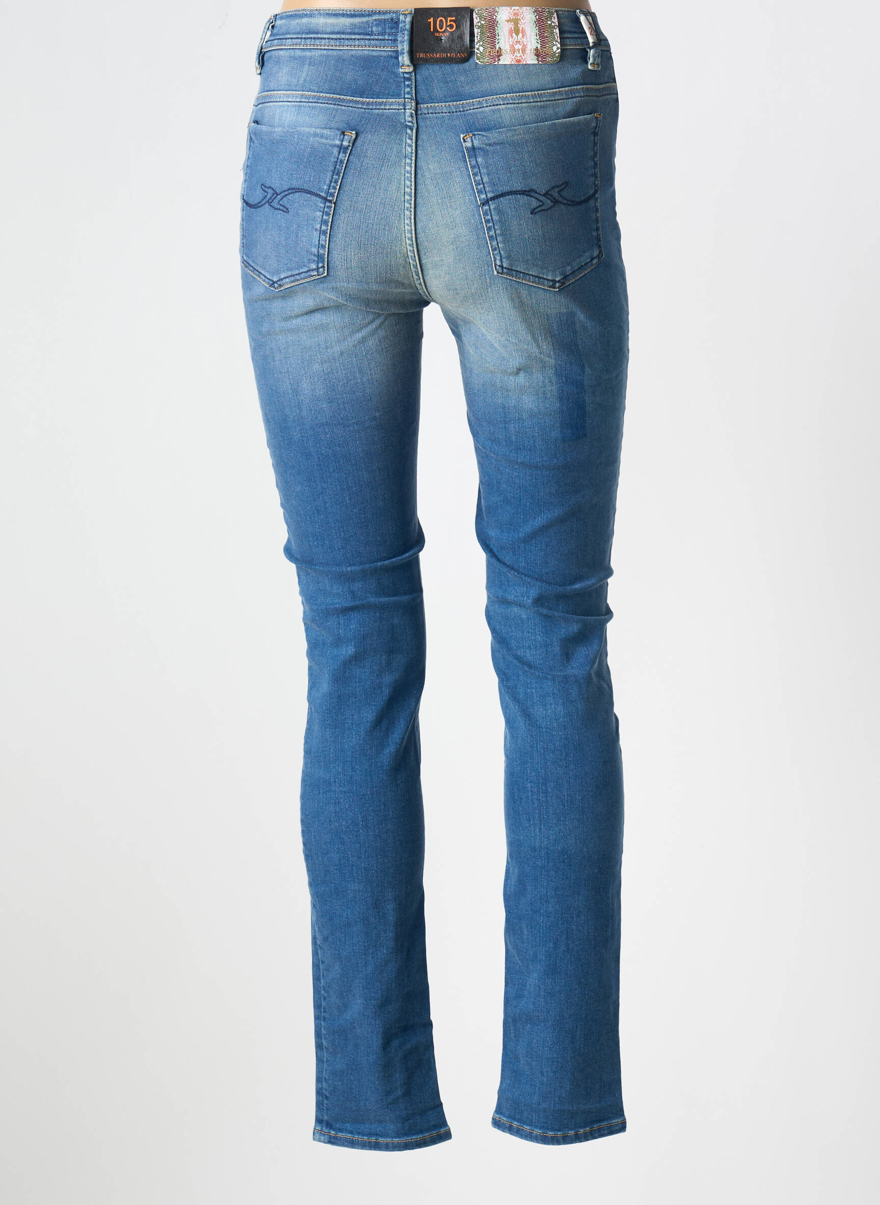 Lieknos džinsai normala dydis normala dydis mėlyna TRUSSARDI JEANS moteris