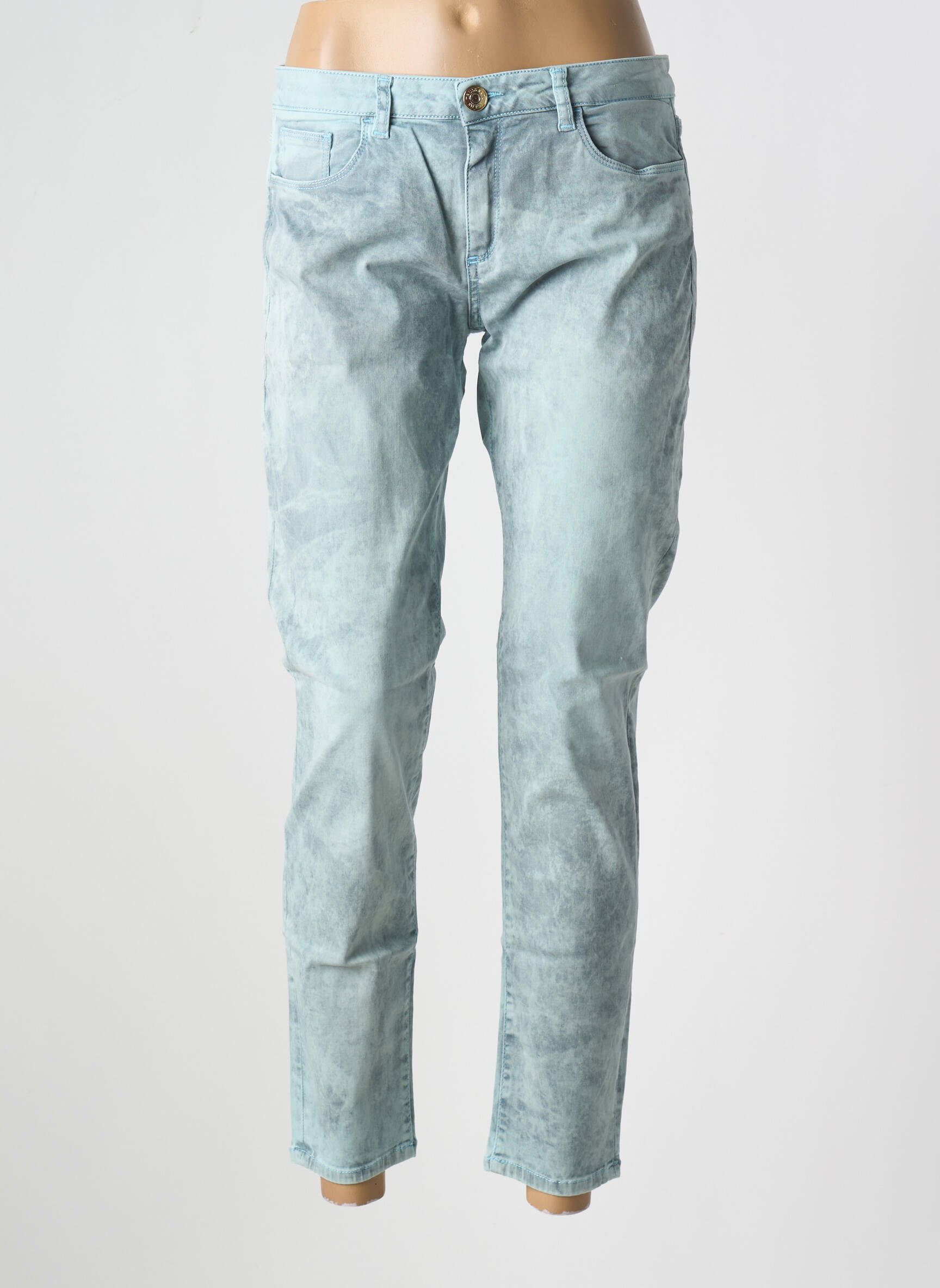 Lieknos džinsai tamprumas normala dydis mėlyna TRUSSARDI JEANS moteris
