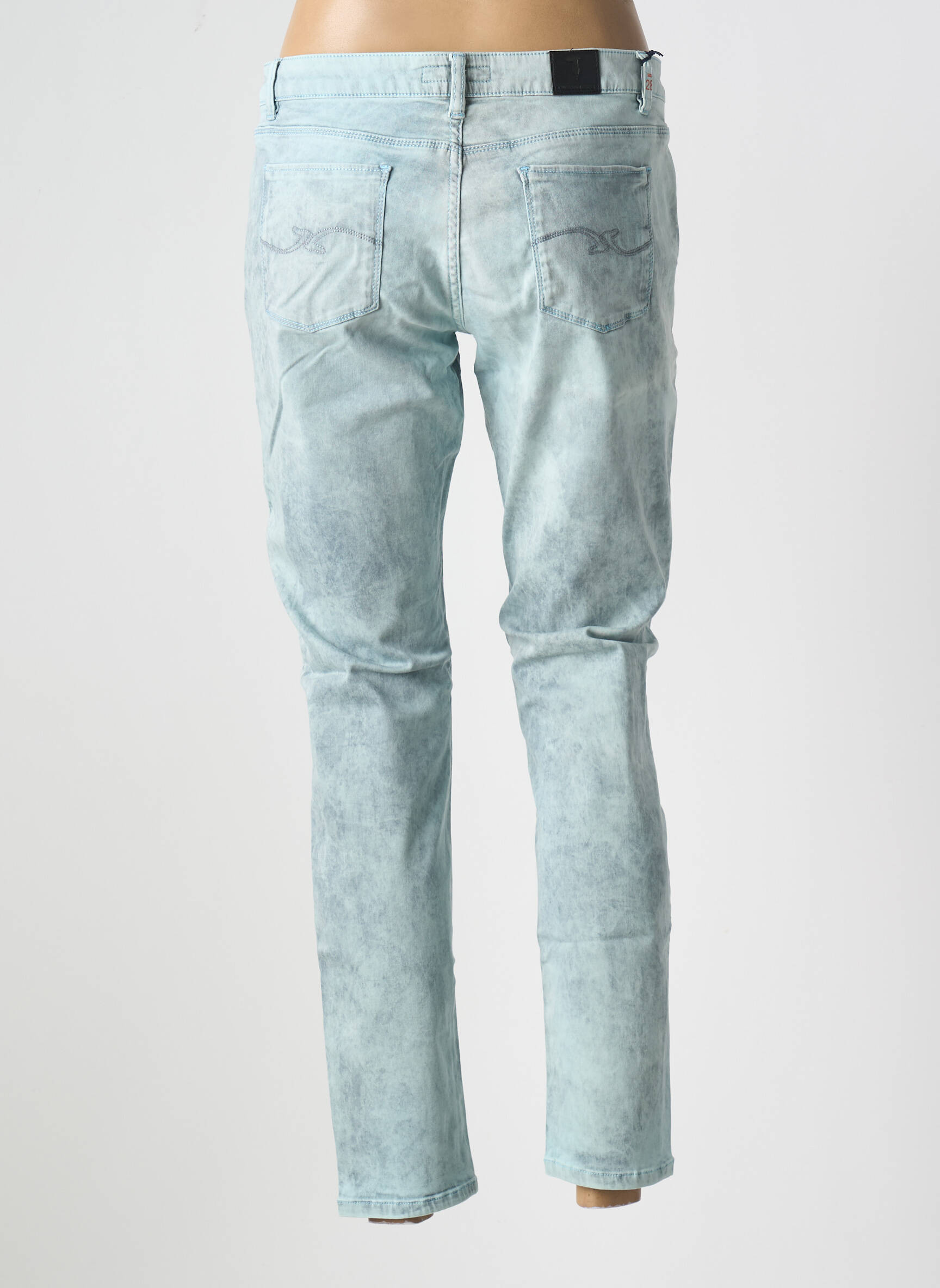 Lieknos džinsai tamprumas normala dydis mėlyna TRUSSARDI JEANS moteris