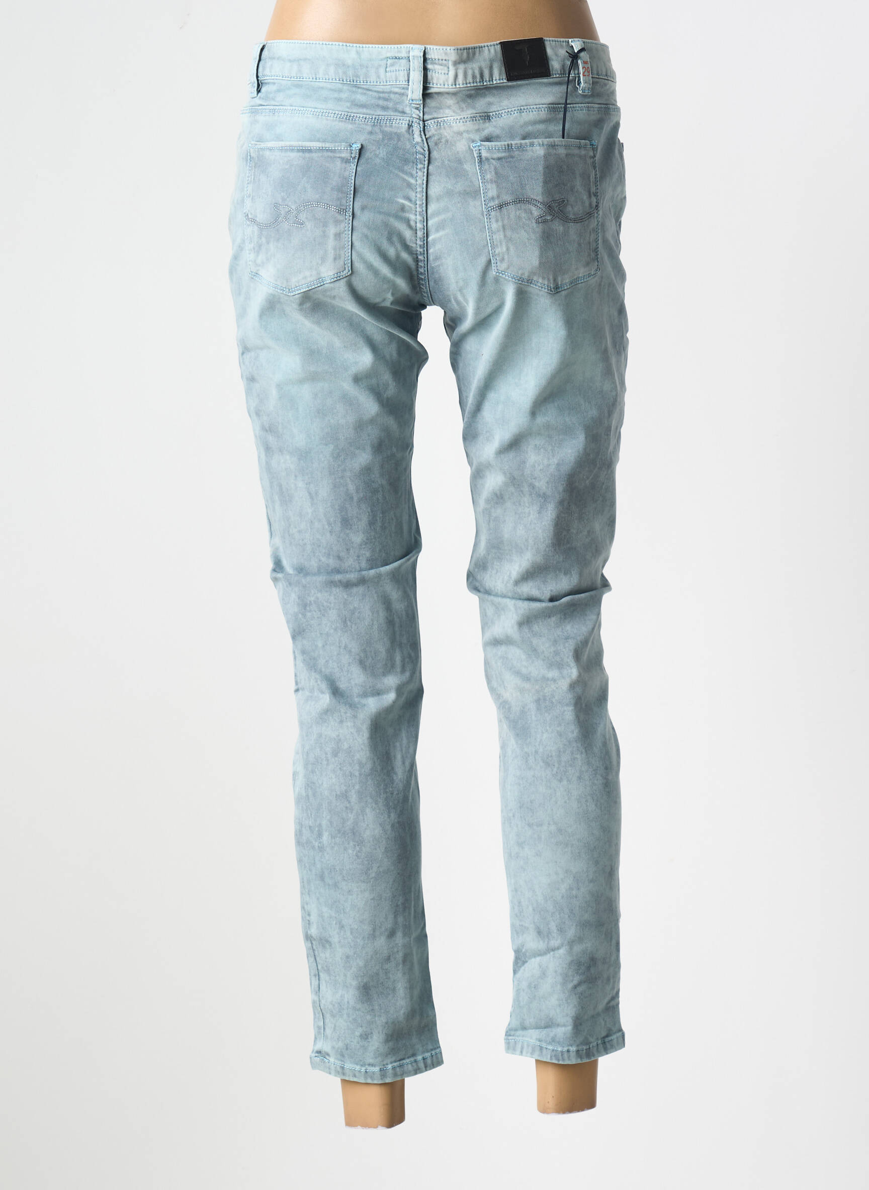 Lieknos džinsai tamprumas normala dydis mėlyna TRUSSARDI JEANS moteris