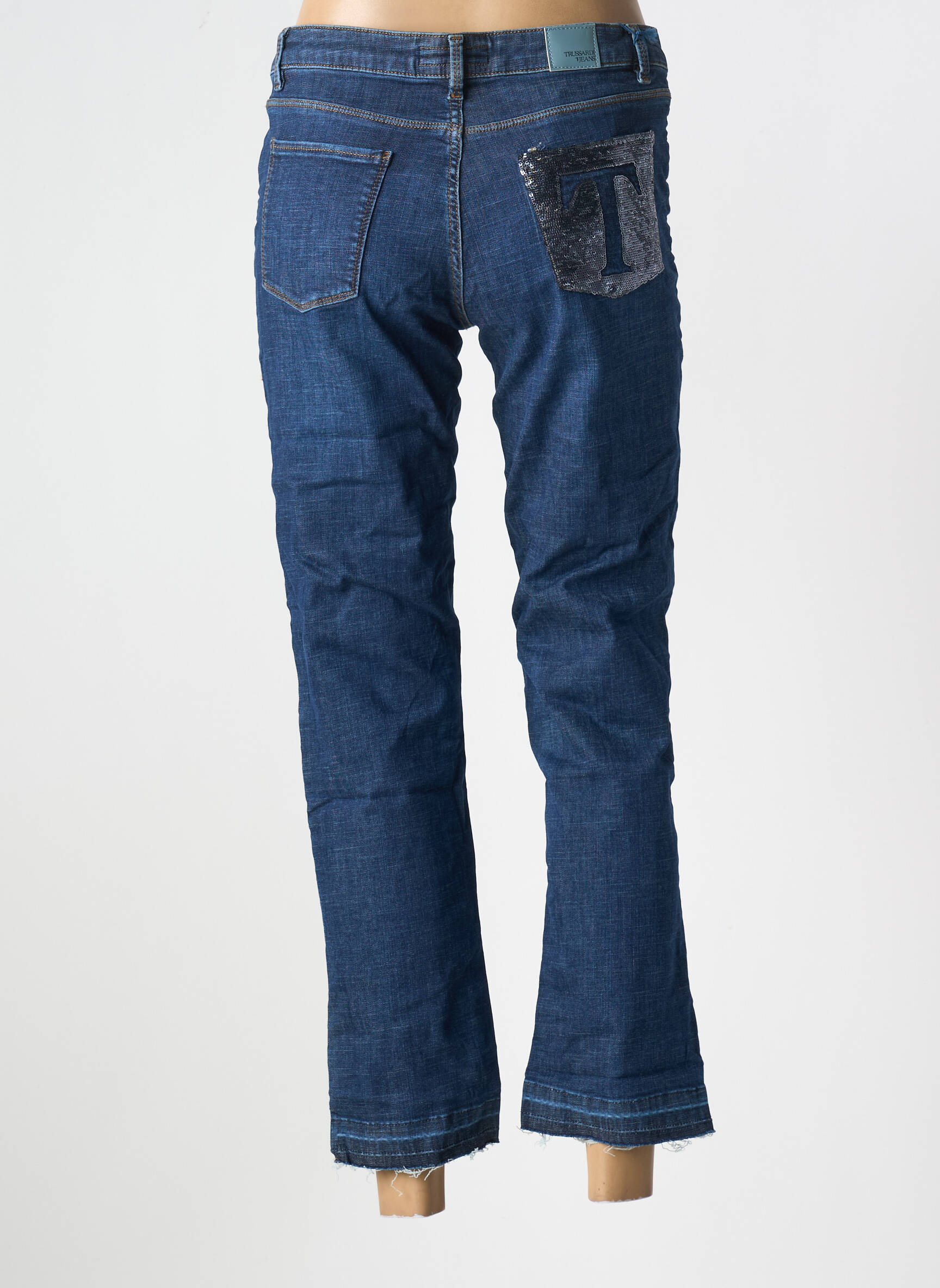 Bootcut džinsai normala dydis normala dydis mėlyna TRUSSARDI JEANS moteris