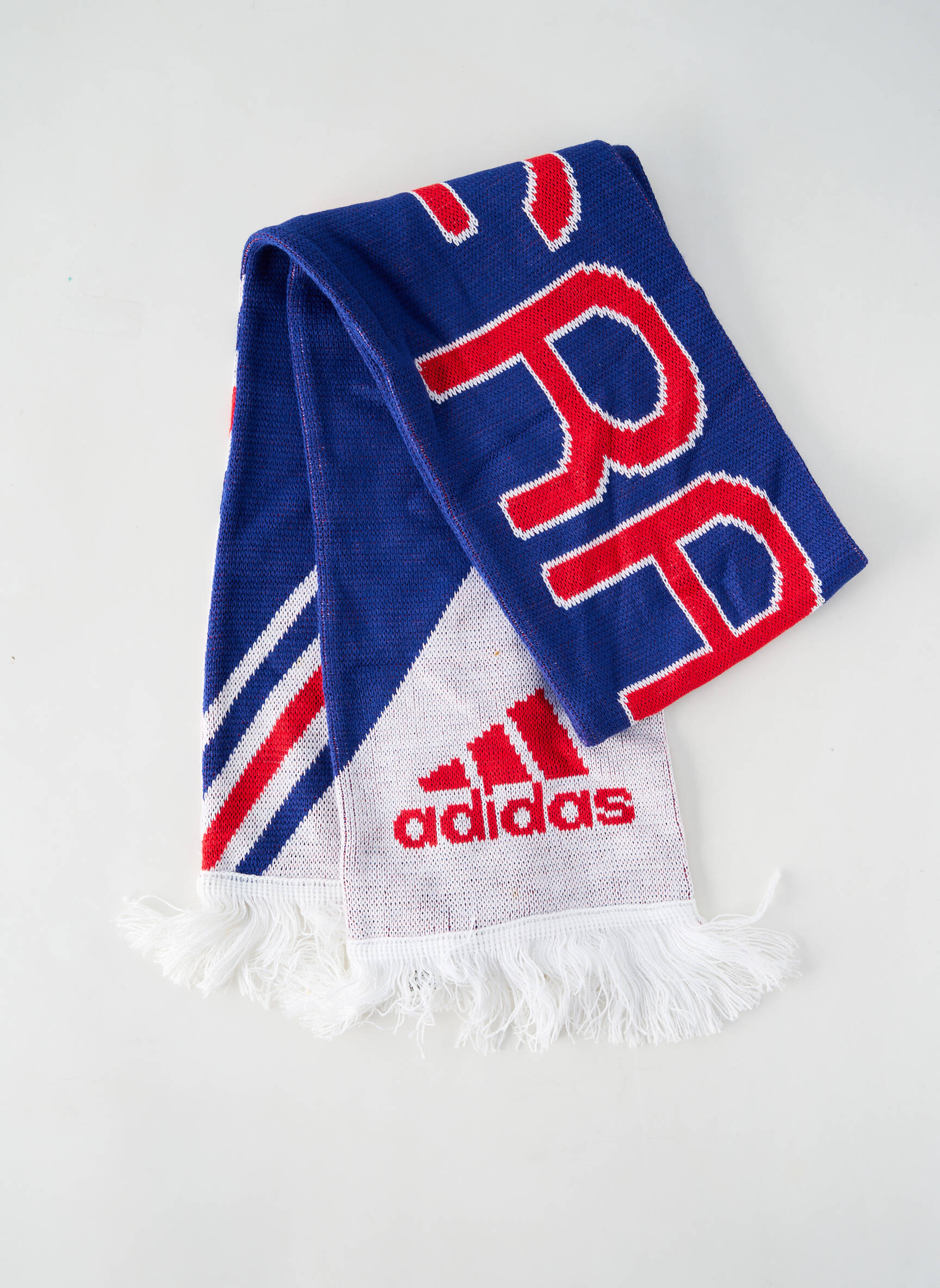 Šalikas fringe apdaila mėlyna ADIDAS vyras