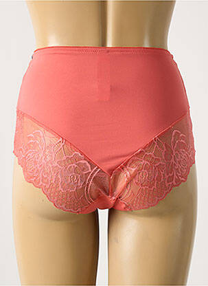 Aukšta kelnaitė satino efektas oranžinė FLORALE BY TRIUMPH moteris