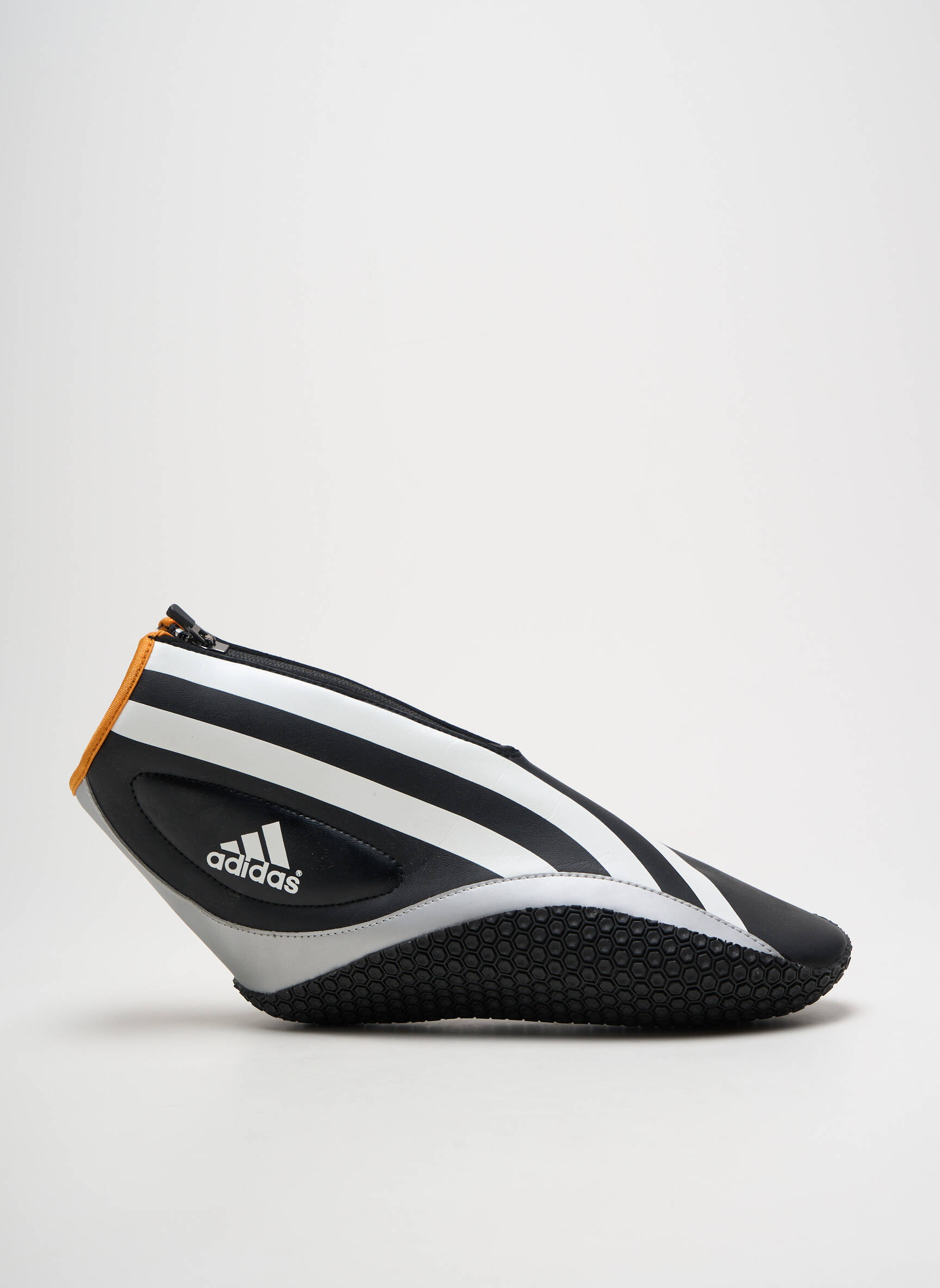 Bėgimo bateliai satino audinys apvalus mygtukas juodas ADIDAS vyras