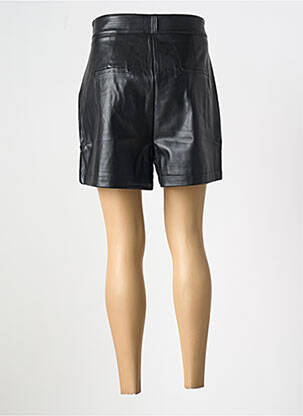 Šortas dirbtinės odos audimas juodas ARTLOVE moteris