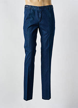 Chino kelnė popelinos audinys, kuris pasižymi lygiu ir tankiu paviršiumi. normala dydis mėlyna BLUE DENIM vyras