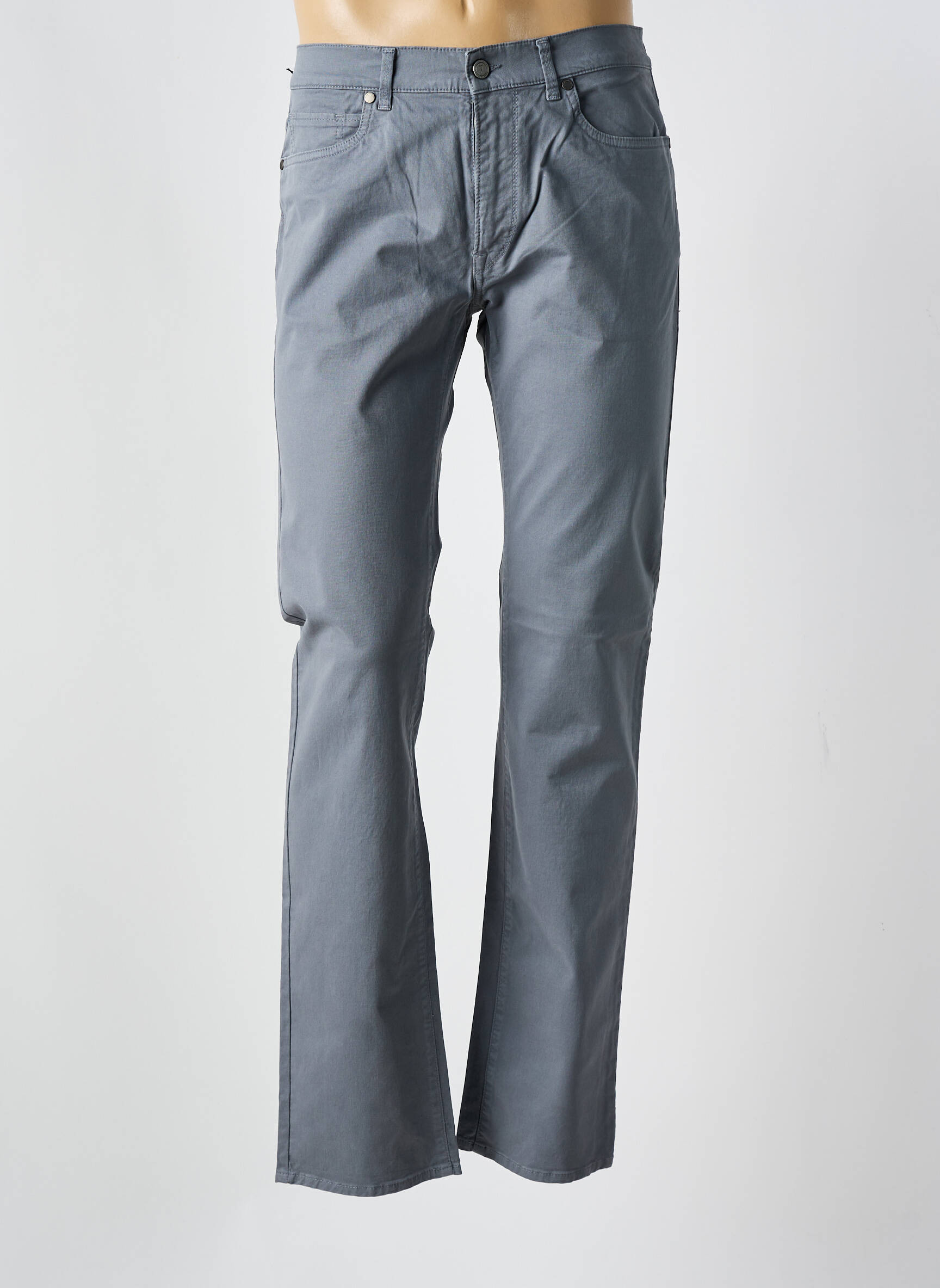Tiesi kelnė tamprumas normala dydis pilka TRUSSARDI JEANS vyras
