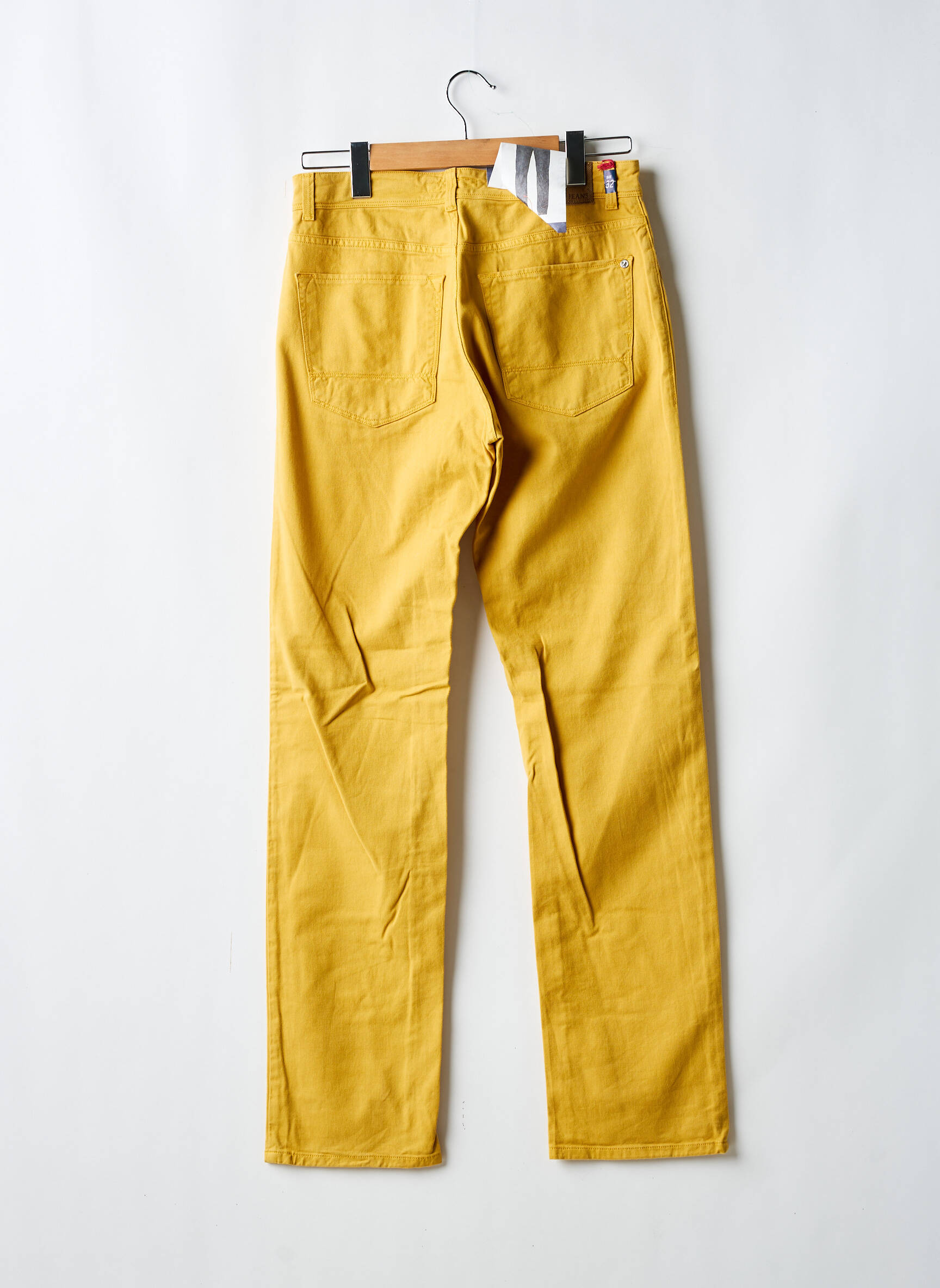 Tiesios kirpimo džinsai tamprumas normala dydis geltona TRUSSARDI JEANS vyras
