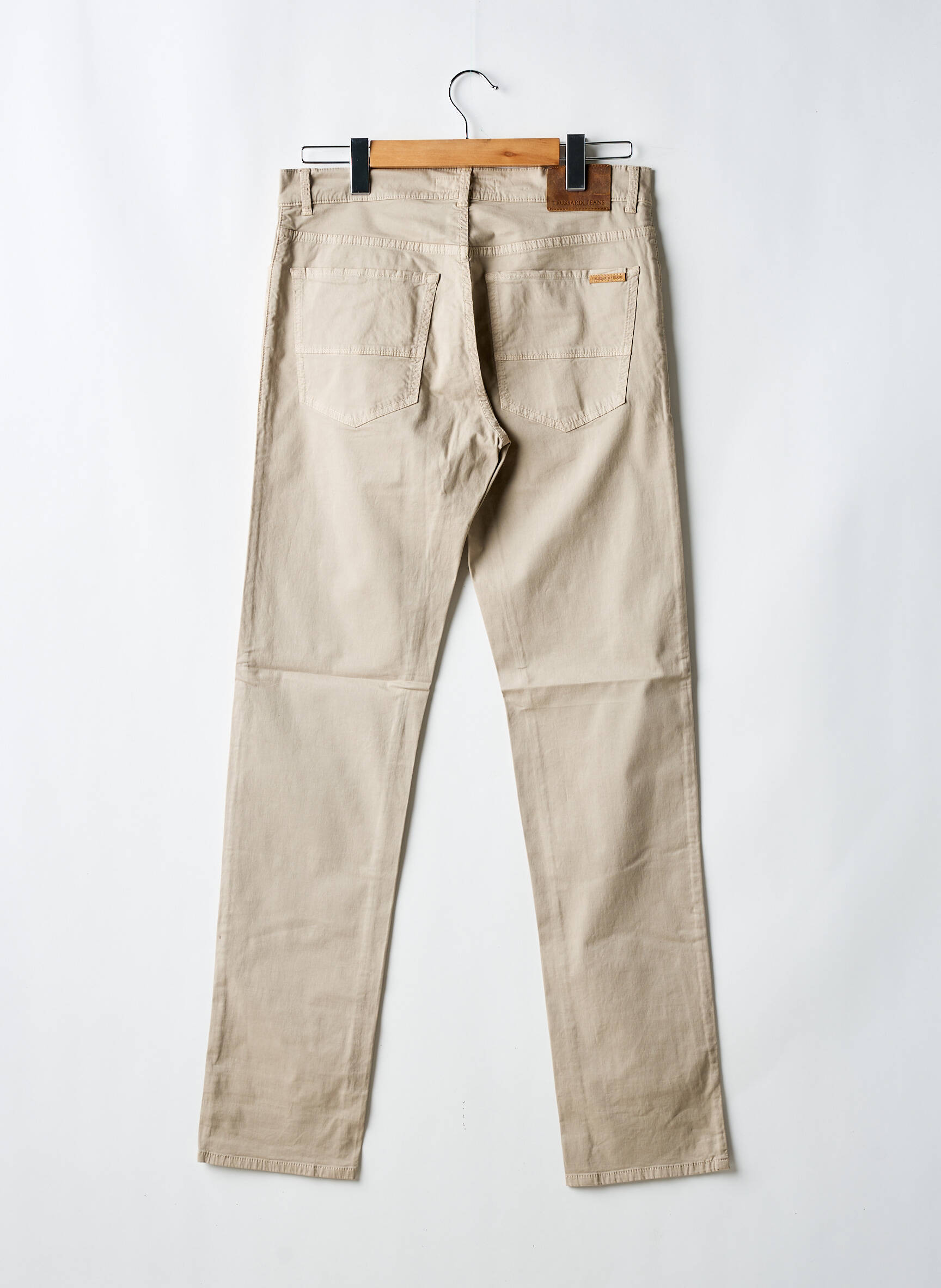 Lieknos kelnės tamprumas normala dydis bežinis TRUSSARDI JEANS vyras