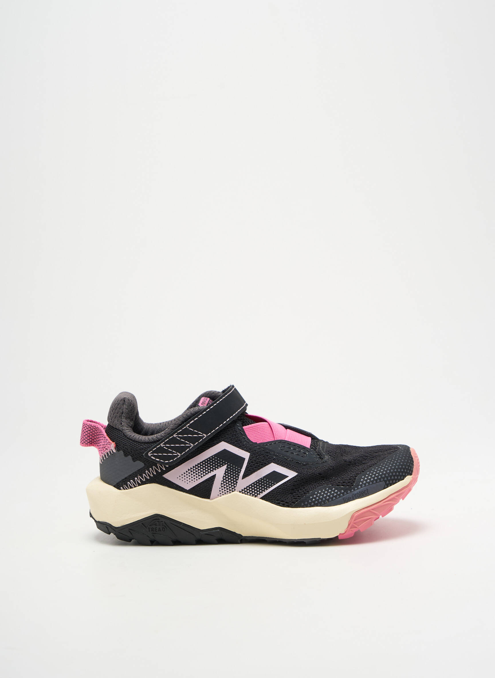 Bėgimo bateliai velcro užsegimas apvalus mygtukas rožinė NEW BALANCE mergina