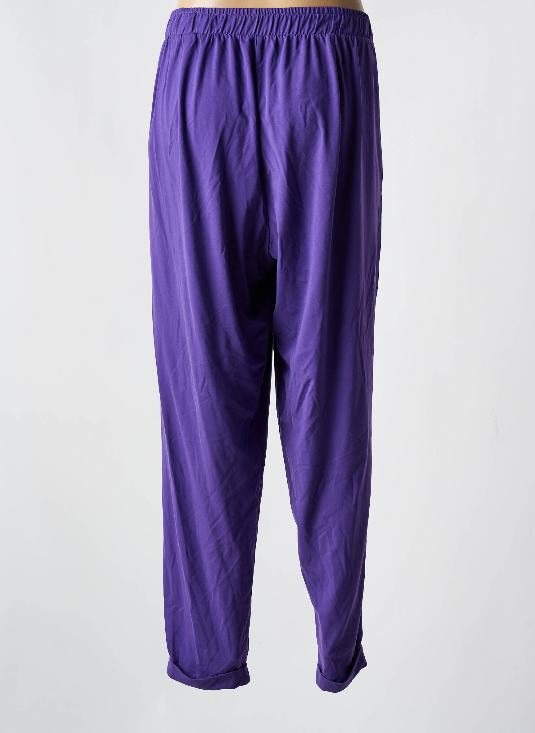 Tiesi kelnė tamprumas normala dydis violetinis MAT. moteris