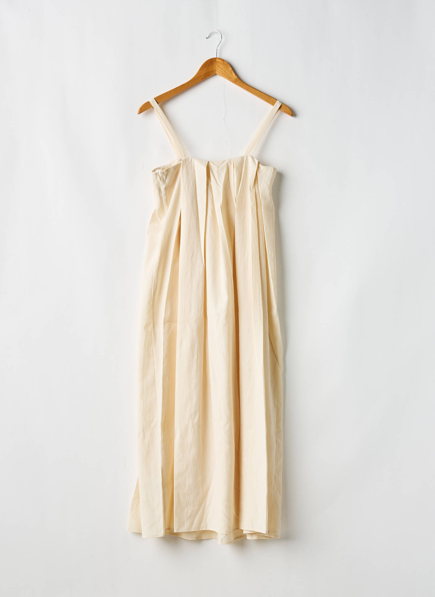 Pusilgių suknelė plonos dirželiai bežinis H&M moteris