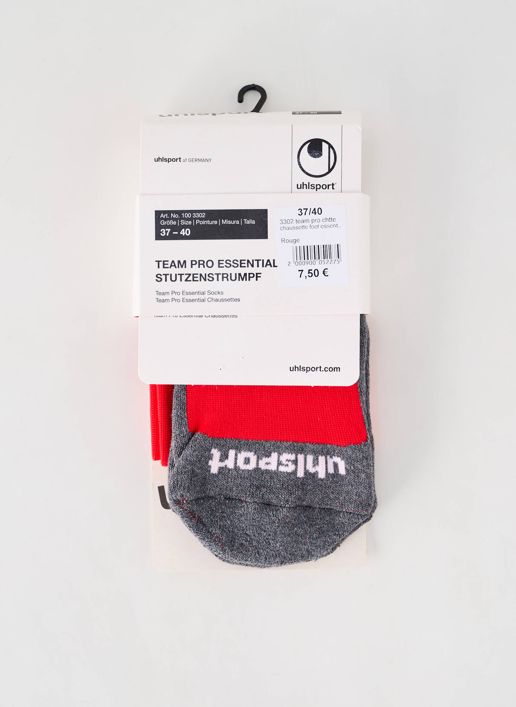 Kojinės tamprumas raudona UHLSPORT vyras