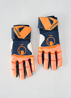 Pirštinės futbolo sportas oranžinė UHLSPORT unisexas