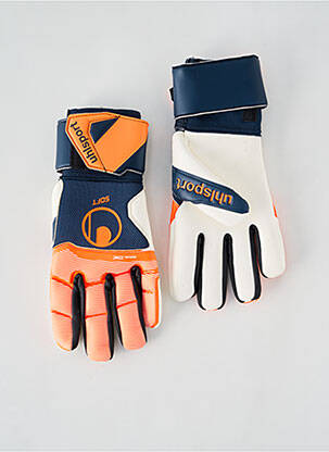 Pirštinės futbolo sportas oranžinė UHLSPORT unisexas
