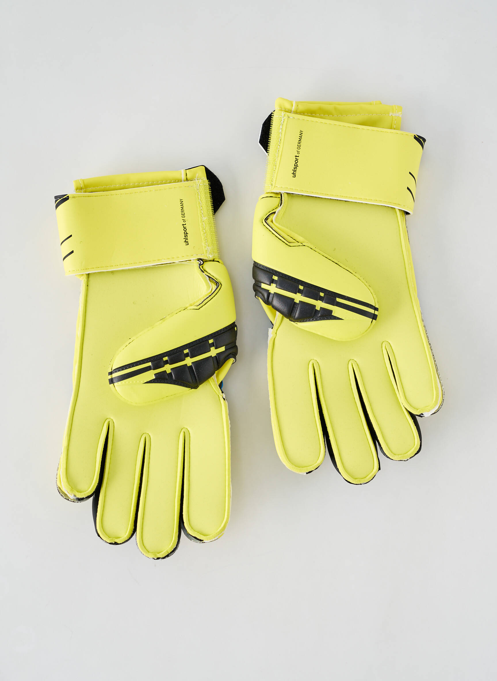 Pirštinės futbolo sportas geltona UHLSPORT unisexas