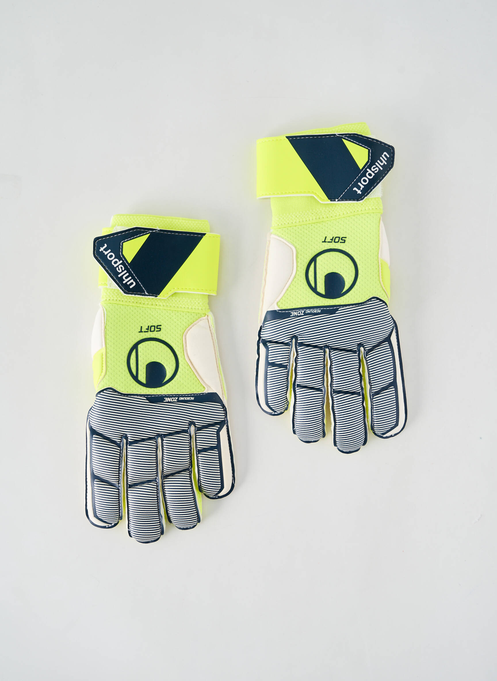 Pirštinės futbolo sportas geltona UHLSPORT unisexas