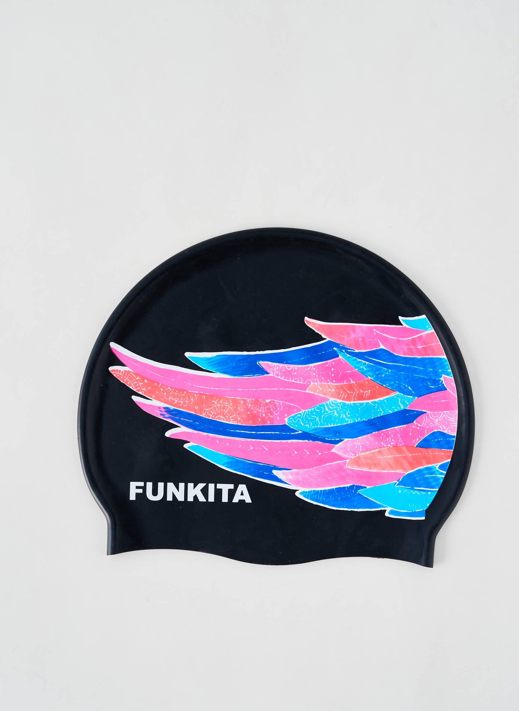 Kepurė plaukimo sportas juodas FUNKITA moteris