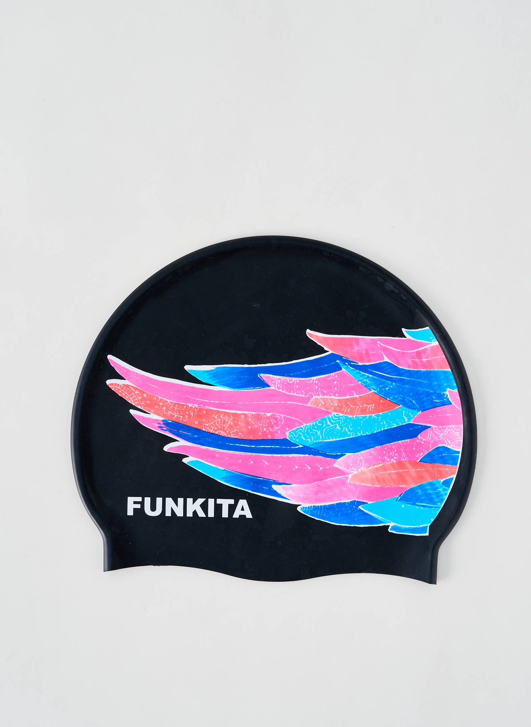Kepurė plaukimo sportas juodas FUNKITA moteris