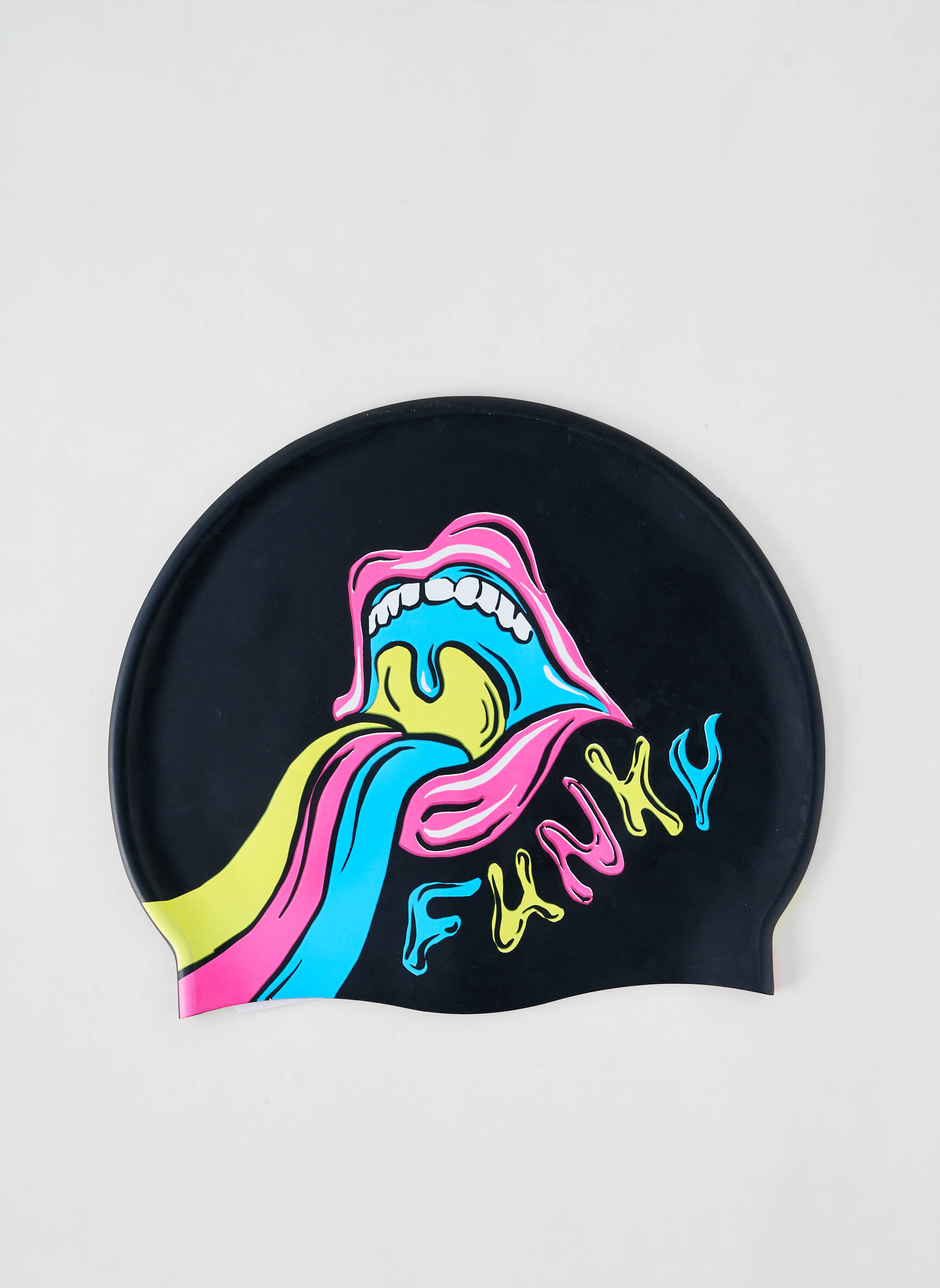Kepurė plaukimo sportas juodas FUNKY vyras