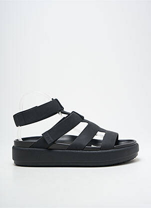 Sandalai/nu pėdos satino audinys kulnas nuo 4 iki 6 cm juodas CROCS moteris