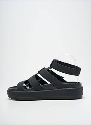 Sandalai/nu pėdos satino audinys kulnas nuo 4 iki 6 cm juodas CROCS moteris