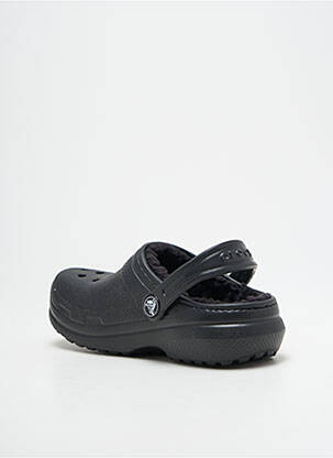 Mule/sabotai apvalus mygtukas apvalus mygtukas juodas CROCS vaikas