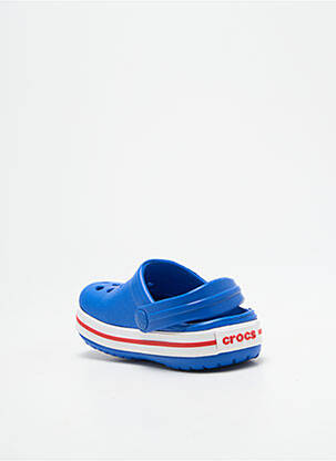 Mule/sabotai apvalus mygtukas apvalus mygtukas mėlyna CROCS berniukas