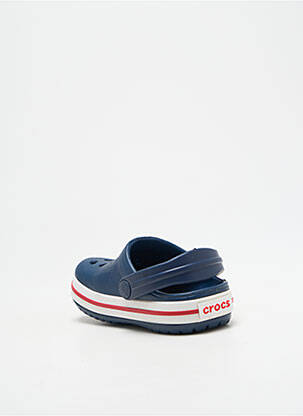 Mule/sabotai apvalus mygtukas apvalus mygtukas mėlyna CROCS berniukas