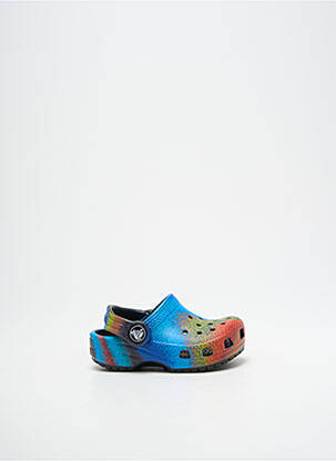 Mule/sabotai apvalus mygtukas apvalus mygtukas mėlyna CROCS berniukas