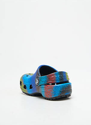 Mule/sabotai apvalus mygtukas apvalus mygtukas mėlyna CROCS berniukas