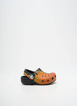 Mule/sabotai apvalus mygtukas apvalus mygtukas oranžinė CROCS berniukas