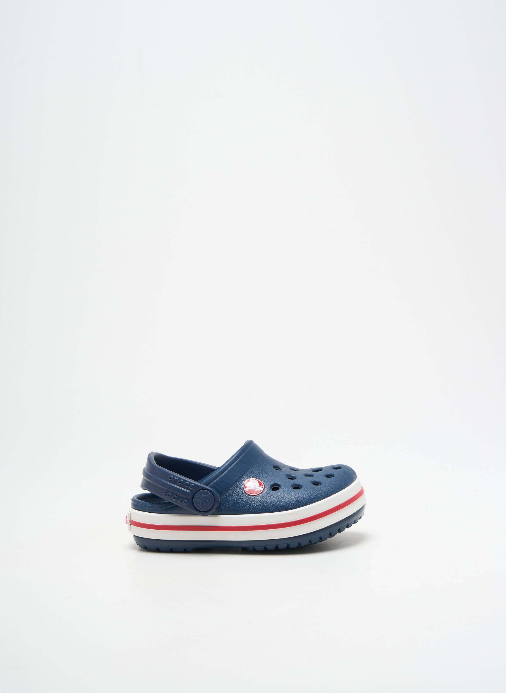 Mule/sabotai apvalus mygtukas apvalus mygtukas mėlyna CROCS berniukas