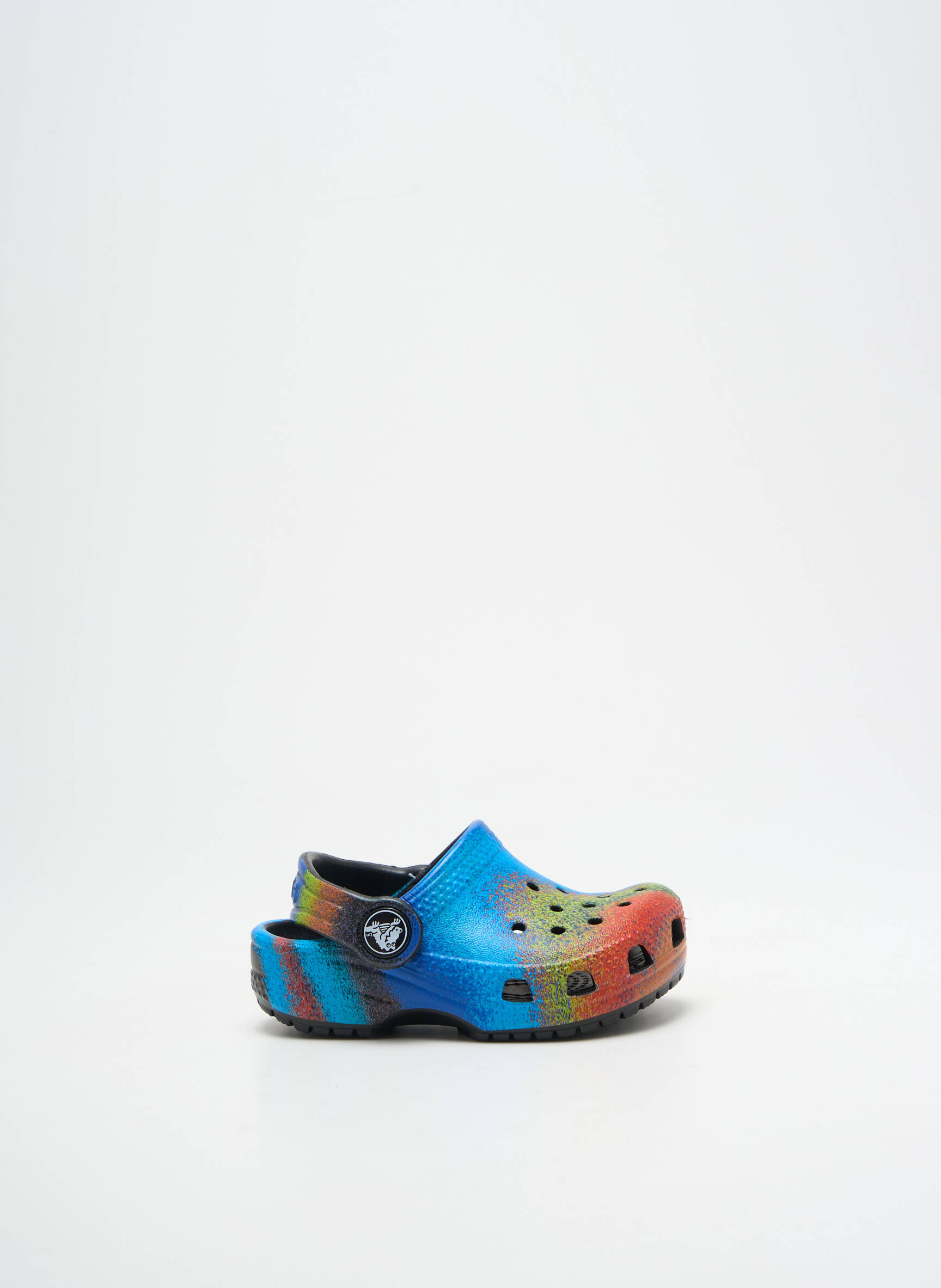 Mule/sabotai apvalus mygtukas apvalus mygtukas mėlyna CROCS berniukas