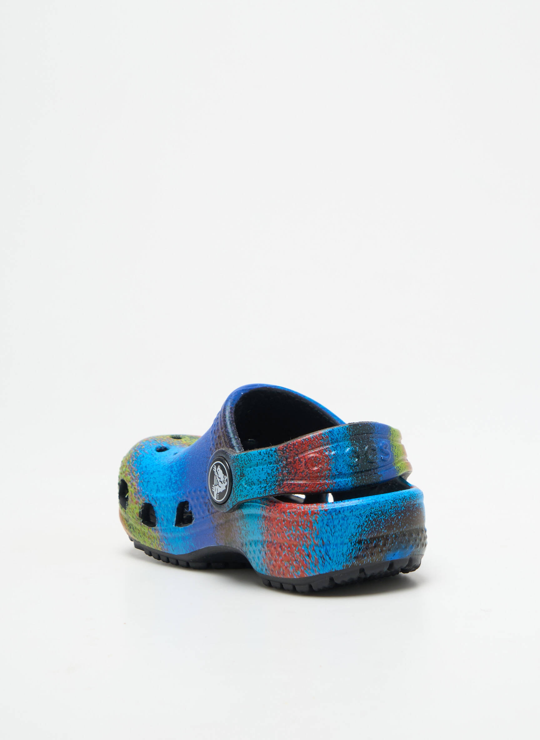 Mule/sabotai apvalus mygtukas apvalus mygtukas mėlyna CROCS berniukas