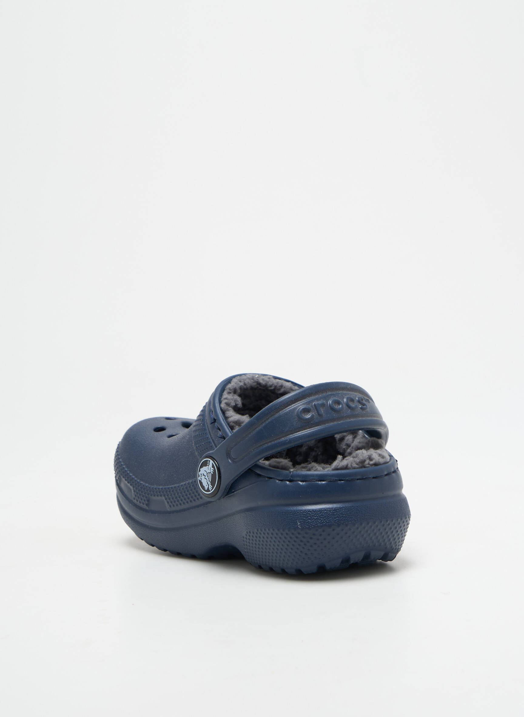 Mule/sabotai apvalus mygtukas apvalus mygtukas mėlyna CROCS berniukas