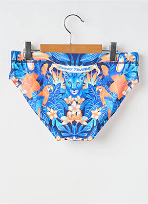 Maudymosi kelnaitė satino efektas mėlyna FUNKY TRUNKS vyras