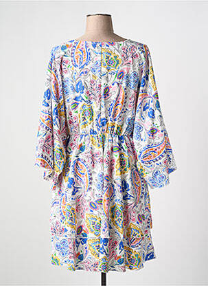 Pusilgių suknelė sklandi forma trumpas rankovės mėlyna MOLLY BRACKEN moteris
