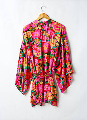Kimono striukė ilgos rankovės rožinė BILLABONG moteris