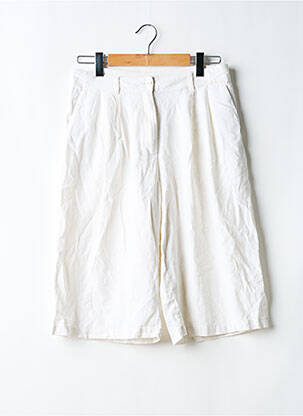Bermudas tiesi kirpimas normala dydis baltas AMERICAN VINTAGE moteris