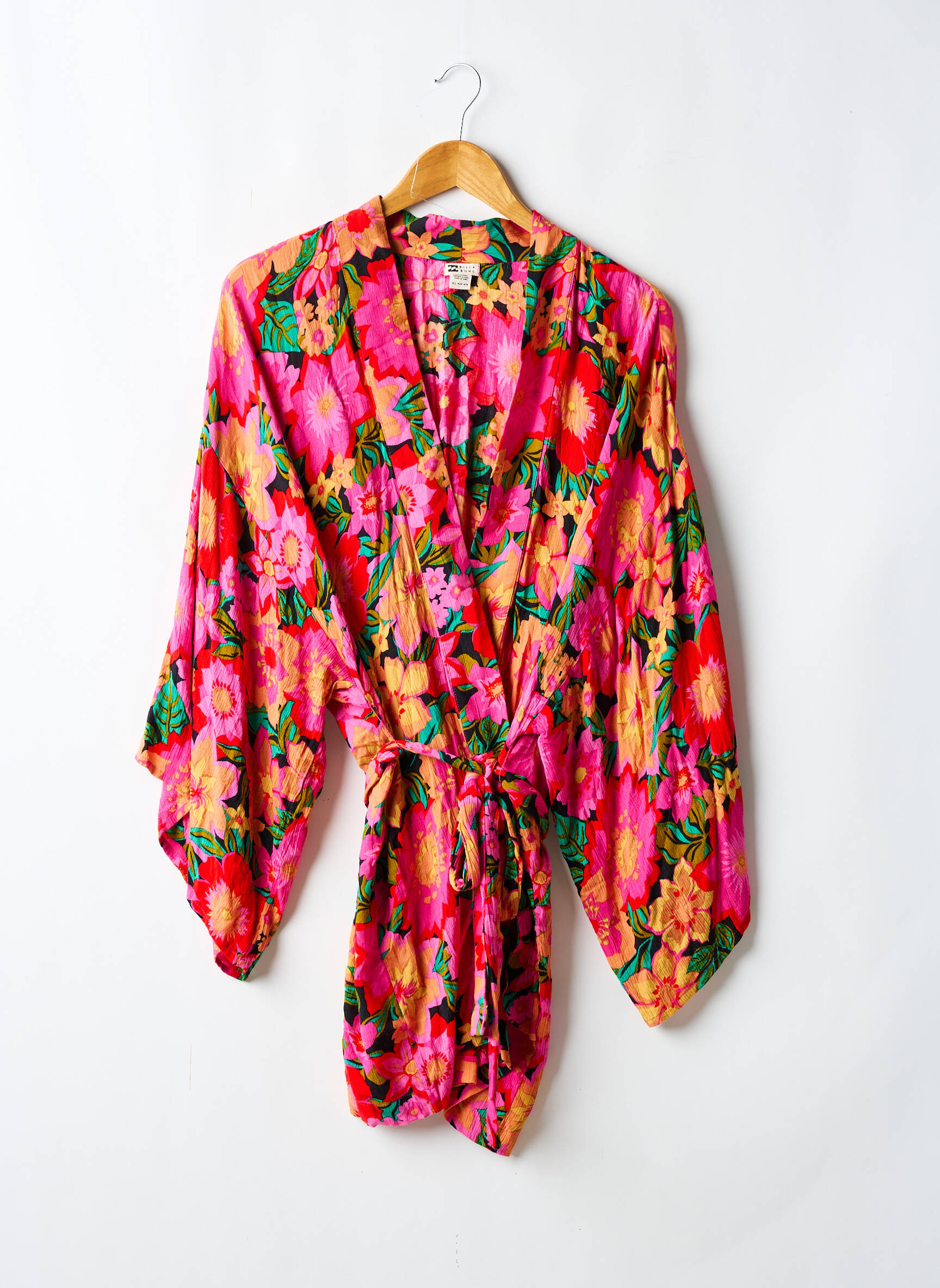 Kimono striukė col v rožinė BILLABONG moteris