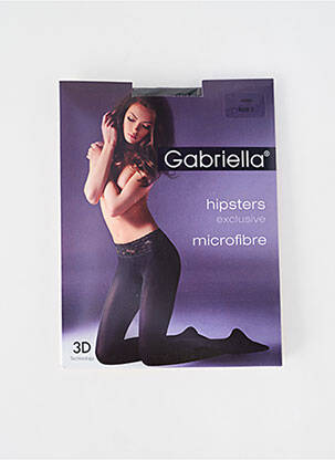 Kojinės pėdkelnės/basai juodas GABRIELLA moteris