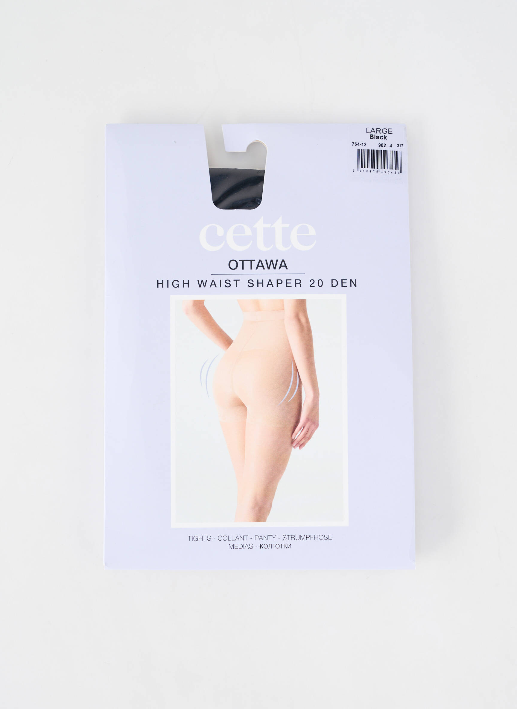 Kojinės tamprumas juodas CETTE moteris