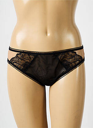 Tanga tamprumas juodas LOU moteris