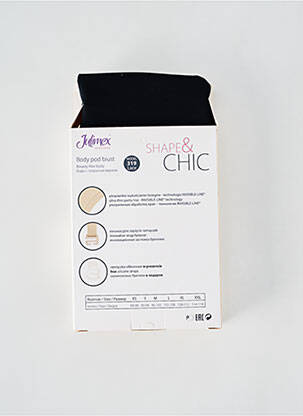 Kūno apatiniai tamprumas juodas JULIMEX moteris