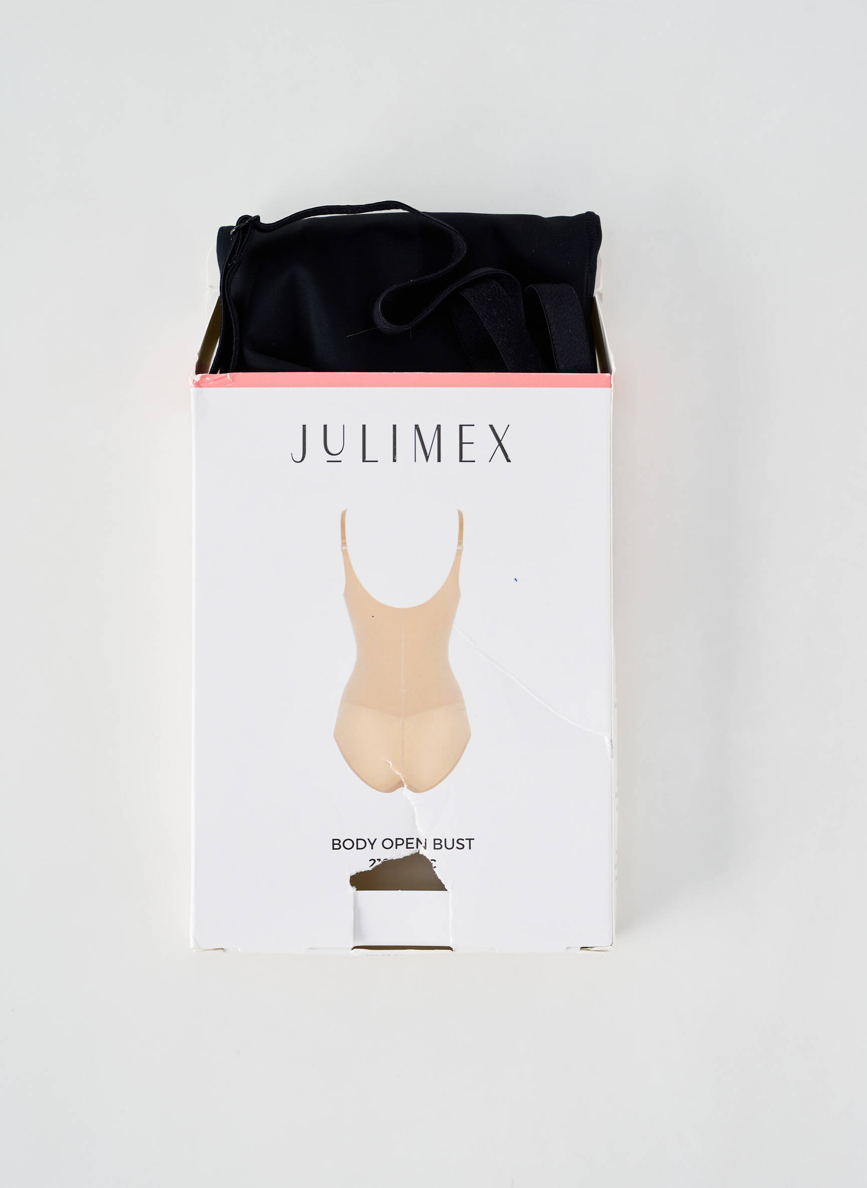 Koreguojanti kelnaitė tamprumas juodas JULIMEX moteris