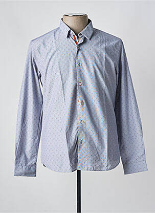 Ilgomis rankovėmis marškinys fantazijos raštas pilka OSCAR vyras