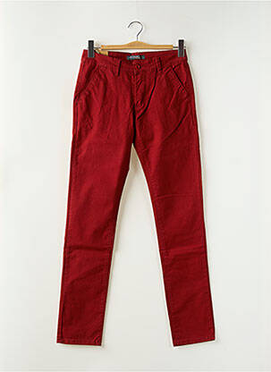 Chino kelnė tamprumas normala dydis raudona LEEYO JEANS vyras