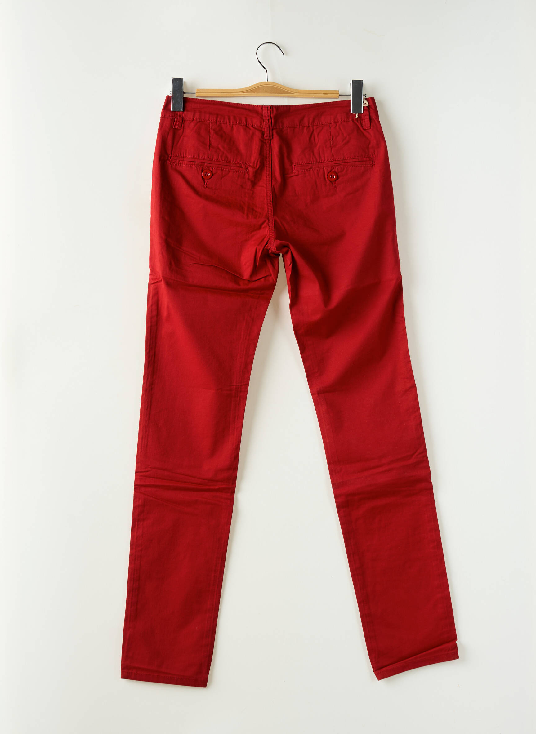 Chino kelnė tamprumas normala dydis raudona LEEYO JEANS vyras
