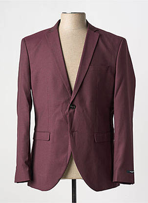 Švarkas dvigubai apdailinta vidinė dalis violetinis JACK & JONES vyras